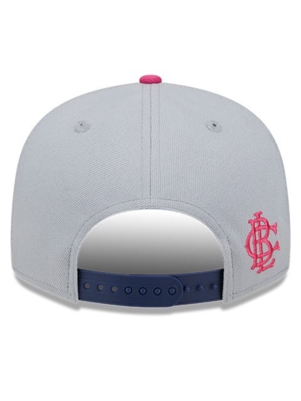Buffalo Bisons Two-Tone Snap Back - Gray, Navy, Pink - Picture 3 of 9